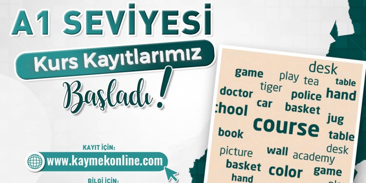 Kaymek, İngilizce Ve Arapça Kursu Kayıtlarını Başlattı