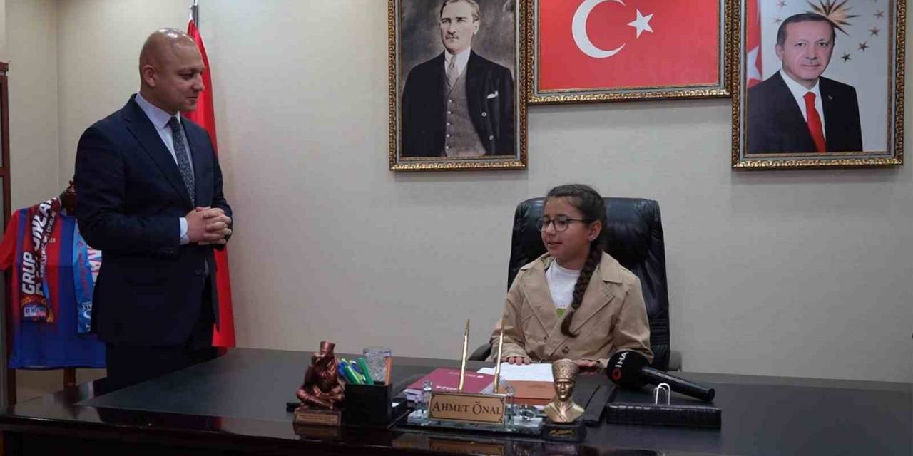 Çocuklar ’temsili Başkan’ Oldu, Projelerini Anlattı