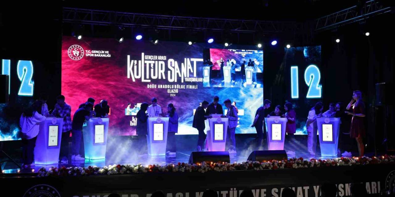 Elazığ’da ’gençler Arası Kültür Ve Sanat Yarışmaları Finalleri’ Başladı