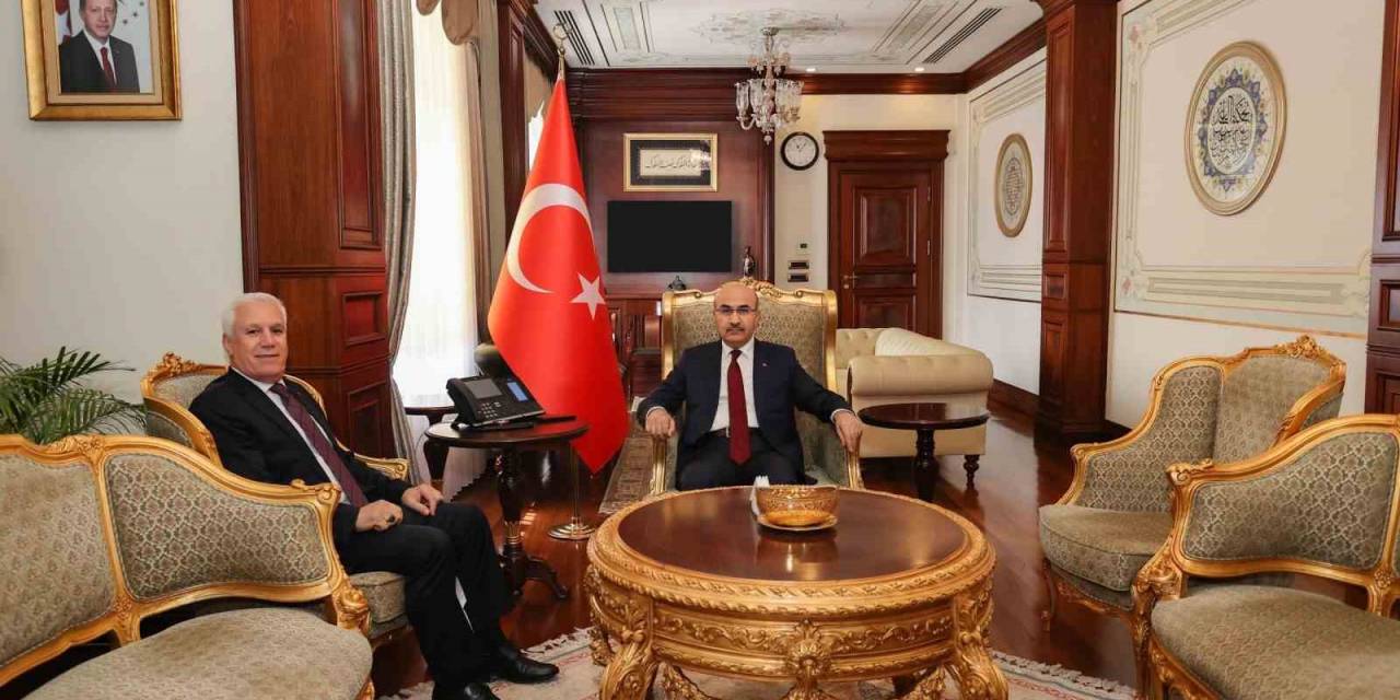Başkan Bozbey’den İlk Resmi Ziyaret Bursa Valisi Demirtaş’a