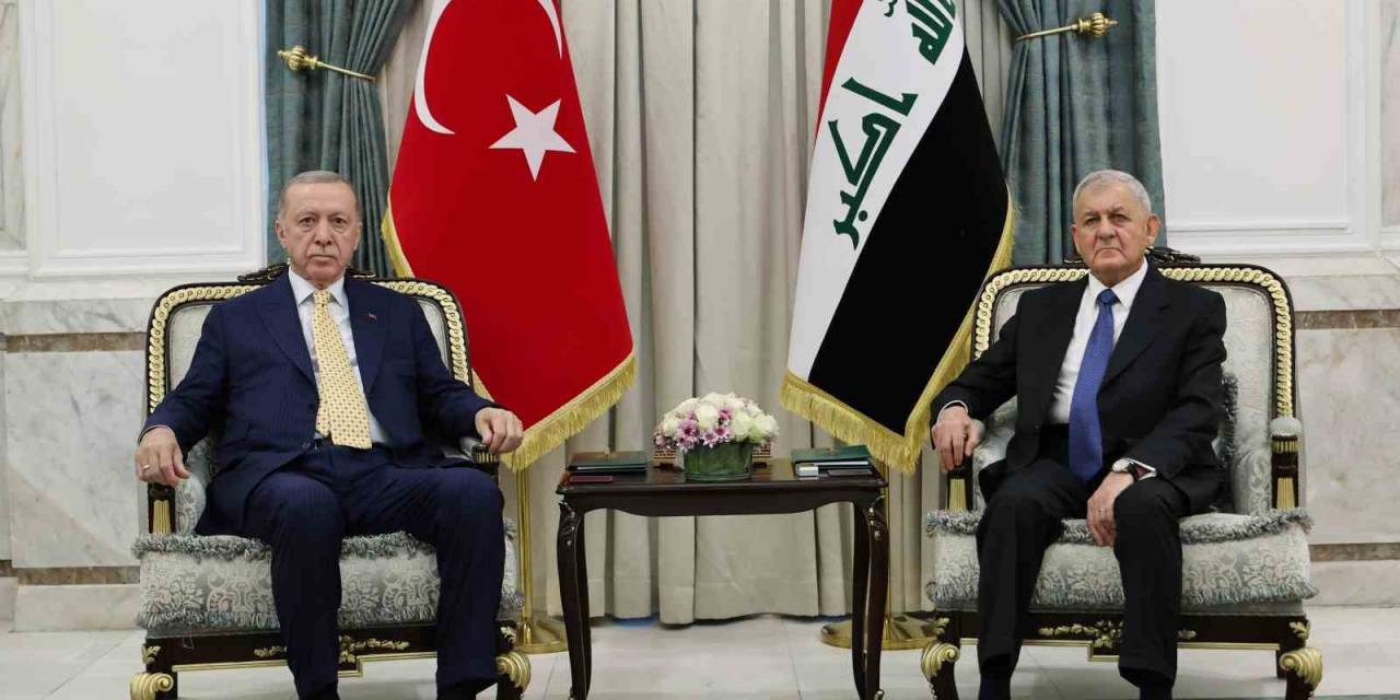 Cumhurbaşkanı Erdoğan, Irak Cumhurbaşkanı Reşid İle Görüştü