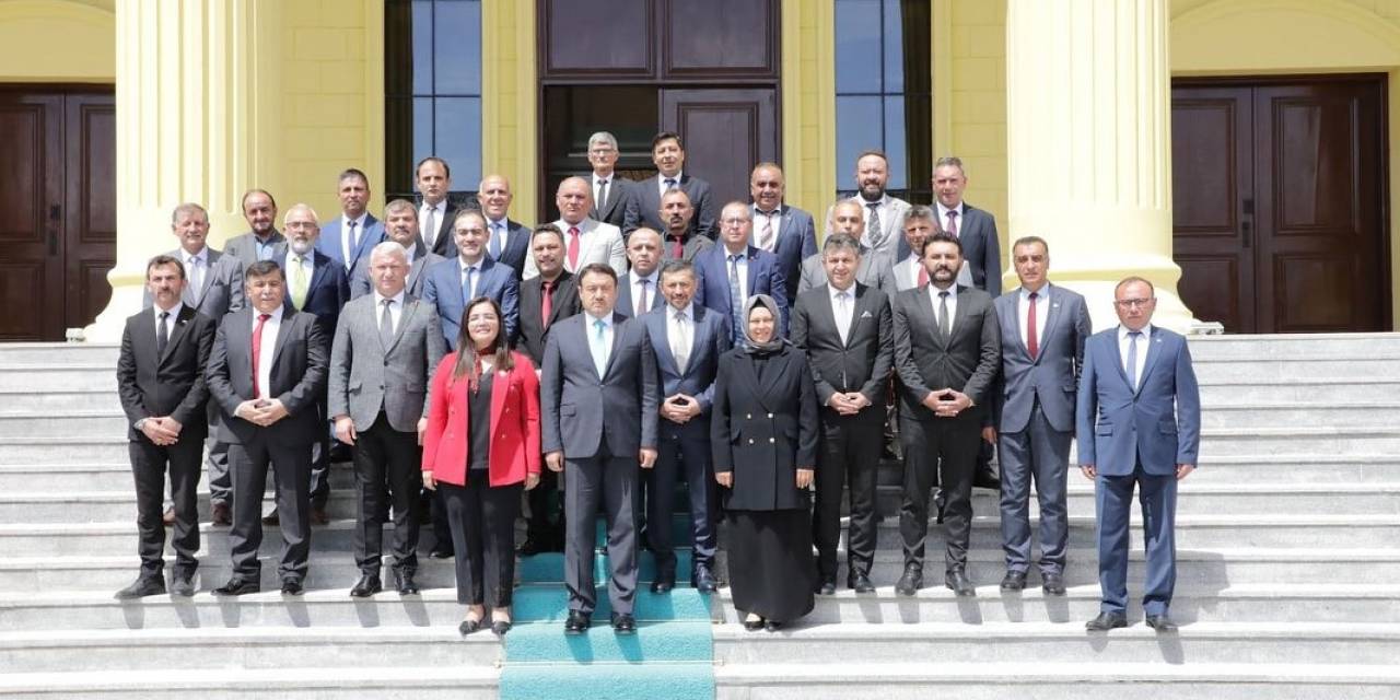 Milletvekili Ahmet Erbaş, İlçe Ve Belde Belediye Başkanları Kütahya’da