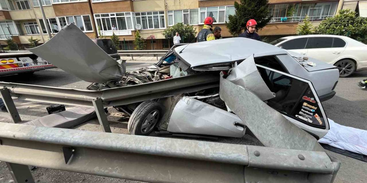Bariyer Otomobilin Önünden Girip Arka Koltuğuna Kadar İlerledi: 1 Ölü