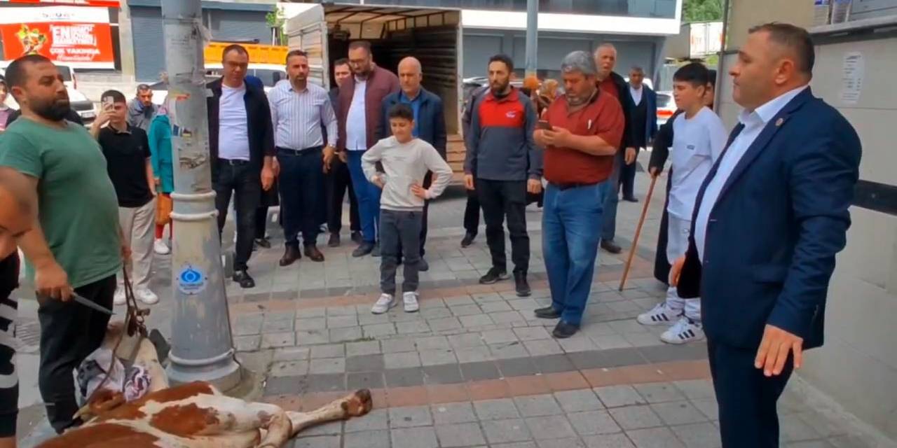 Sultangazi’de Seçimi Bin 200 Oy Fark İle Kazanan Muhtar Dana Kesti