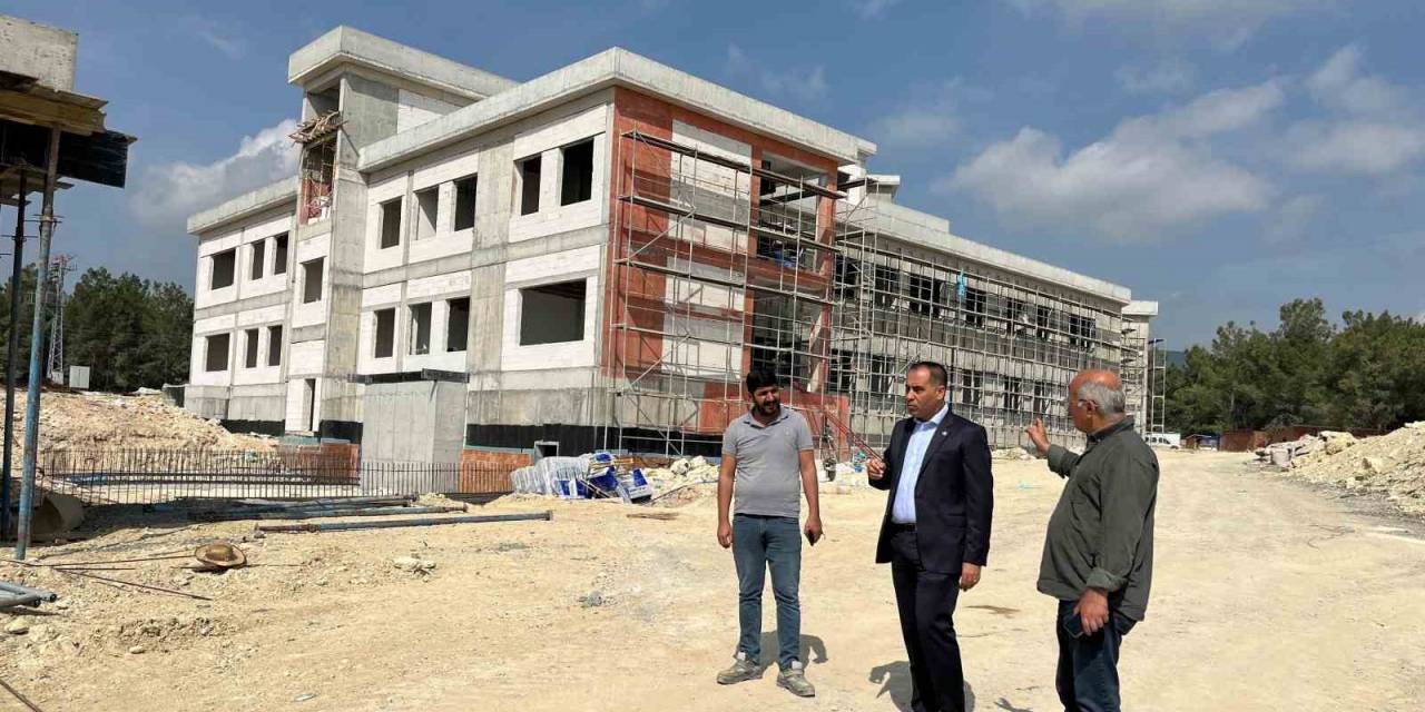 Mezitli Devlet Hastanesi İnşaatında Çalışmaların Yüzde 40’ı Tamamlandı