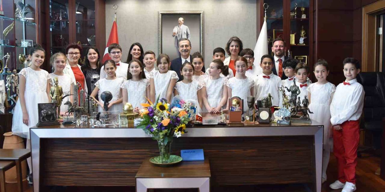 Başkan Ataç Makamını Çocukara Emanet Etti