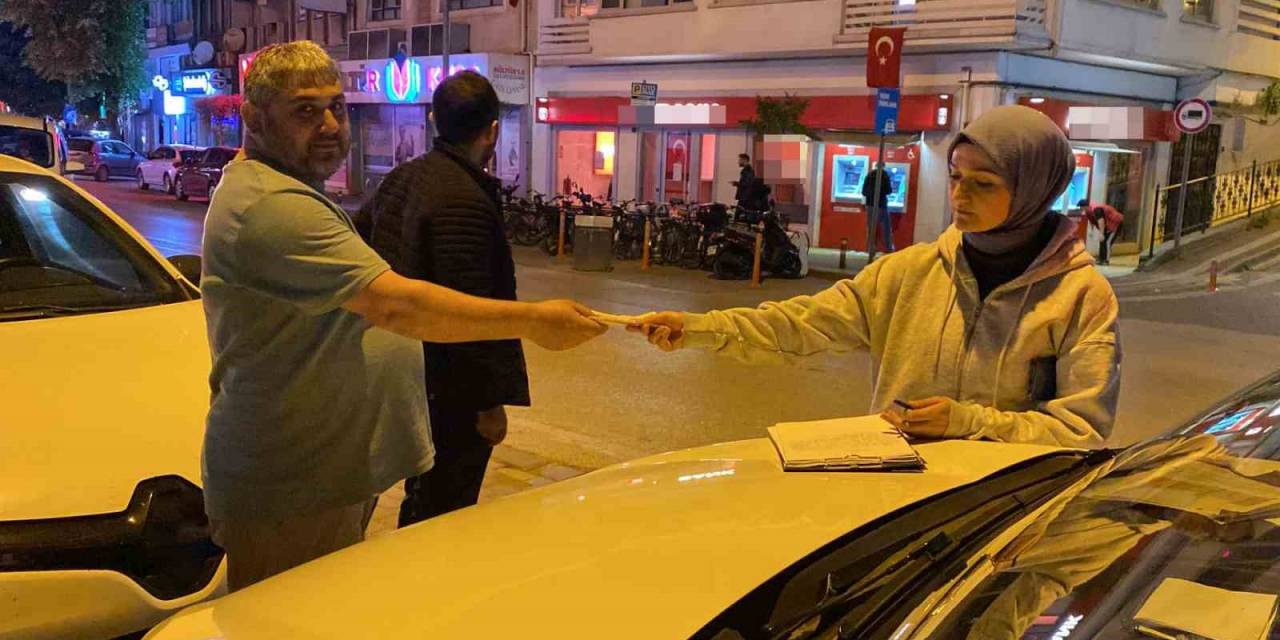 Bankamatikte Unutulan Parayı Polise Teslim Etti