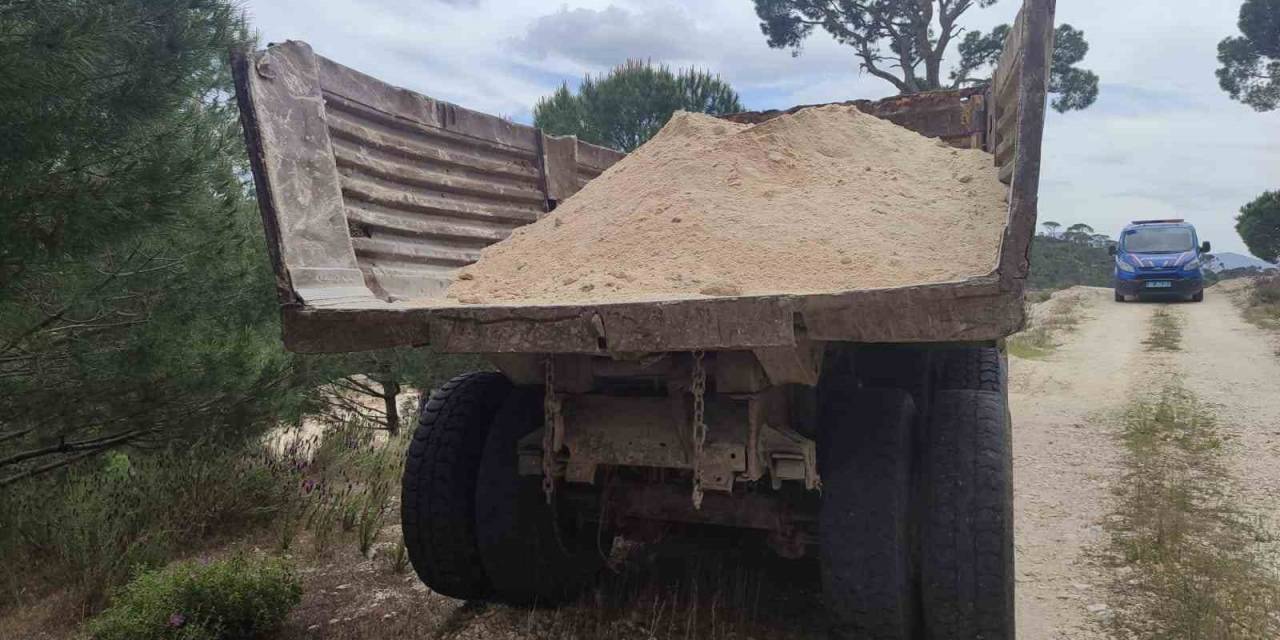 Aydın’da Kuvars Hırsızları Yakalandı