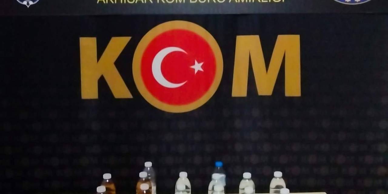Manisa’da Sahte İçki Operasyonu