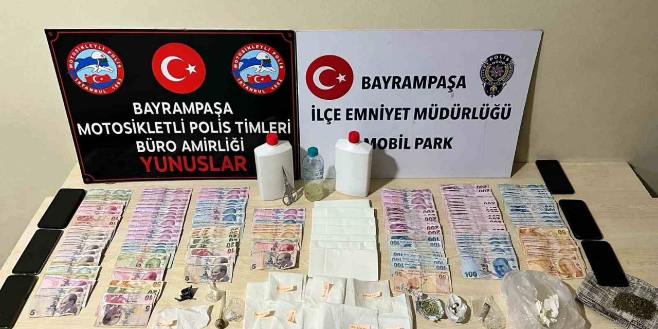 Bayrampaşa’da Uyuşturucu Operasyonu: 7 Gözaltı