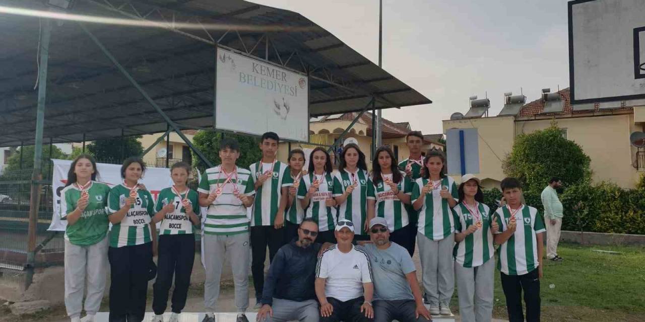 Alaçamspor Bocce Takımı 3 Dalda Türkiye Şampiyonu Oldu