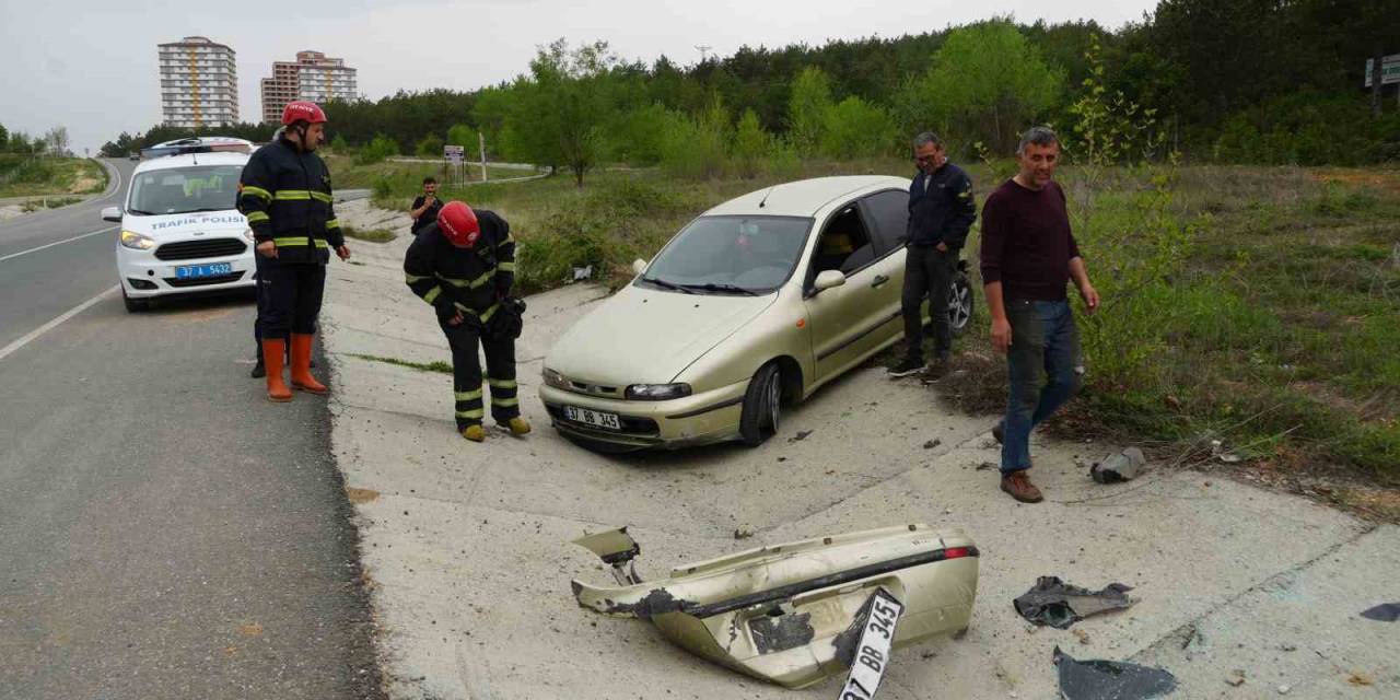 Kastamonu’da Trafik Kazası: 1 Yaralı