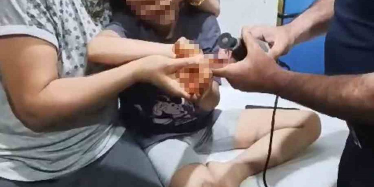 Mardin’de Piknik Yapan Çocuğun Parmağına Olta İğnesi Battı