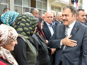 Orman Ve Su İşleri Bakanı Veysel Eroğlu Gümüşhane’de