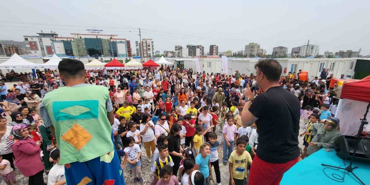 Deprem Bölgesinde Çocuklar ‘Sıfır Atık’ Bilinciyle Eğlendi