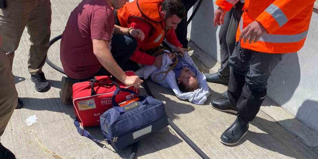 Kalamış’ta Deniz Taksi İle Kano Çarpıştı, Bir Kadının Ayağı Koptu