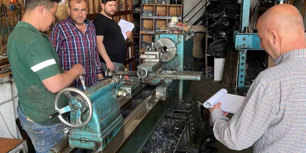 Hisarcık Çırak Öğrenci Çalıştıran İş Yerleri Denetlendi