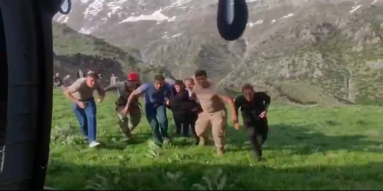 Pancar Toplarken Yılan Soktu, Askeri Helikopterle Sağlık Ekiplerine Teslim Edildi