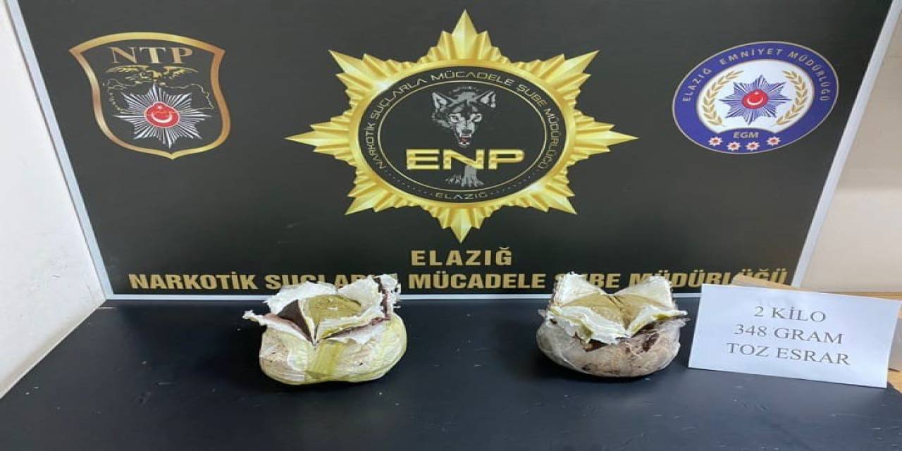 Elazığ’da Sokak Satıcılarına Operasyon: 2 Gözaltı