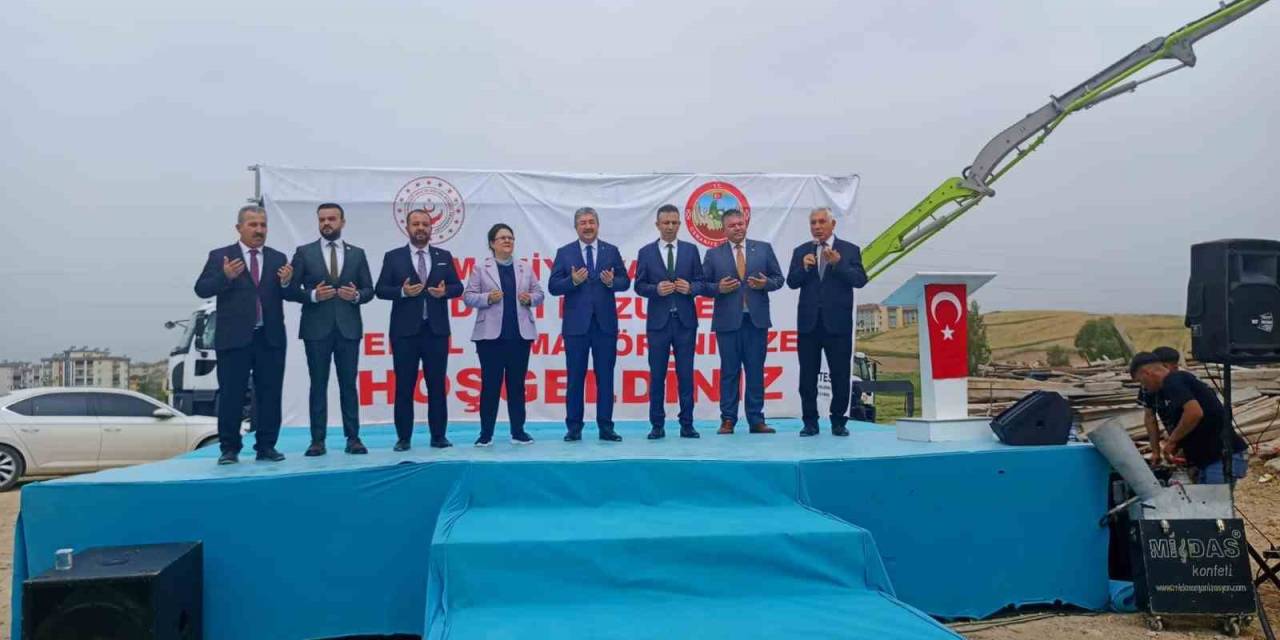 Osmaniye’de Huzurevi Yaşlı Bakım Ve Rehabilitasyon Merkezi’nin Temeli Atıldı