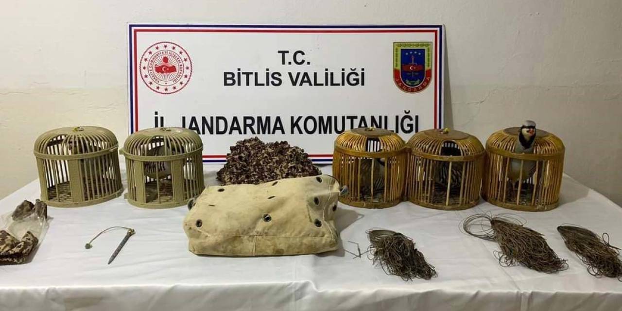 Bitlis’te Keklik Avlayan 2 Kişiye 63 Bin Lira Para Cezası Uygulandı