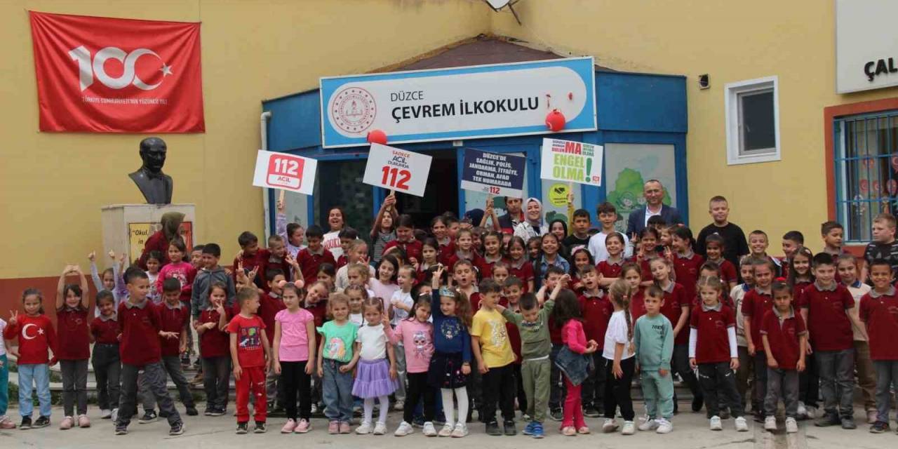 Miniklere 112 Tanıtılıyor