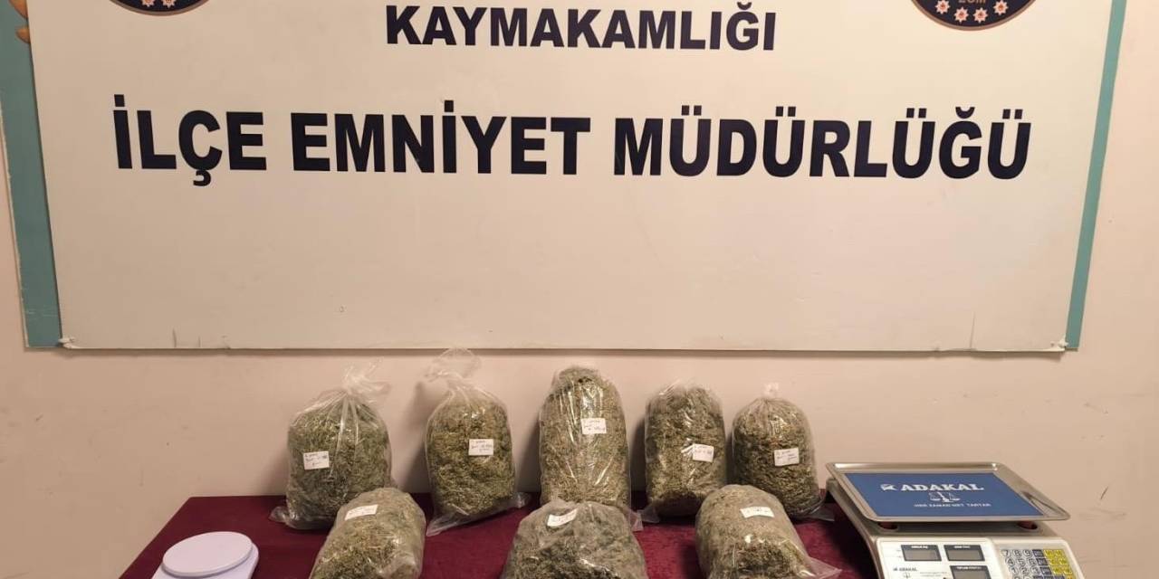 Gaziantep’te 7 Kilo Esrar Ele Geçirildi: 3 Gözaltı