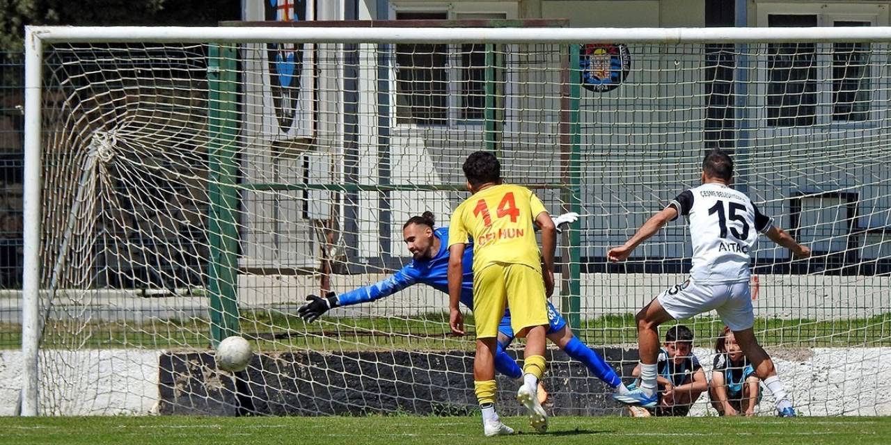 Zorlu Maçın Galibi Çeşme Belediyespor Oldu