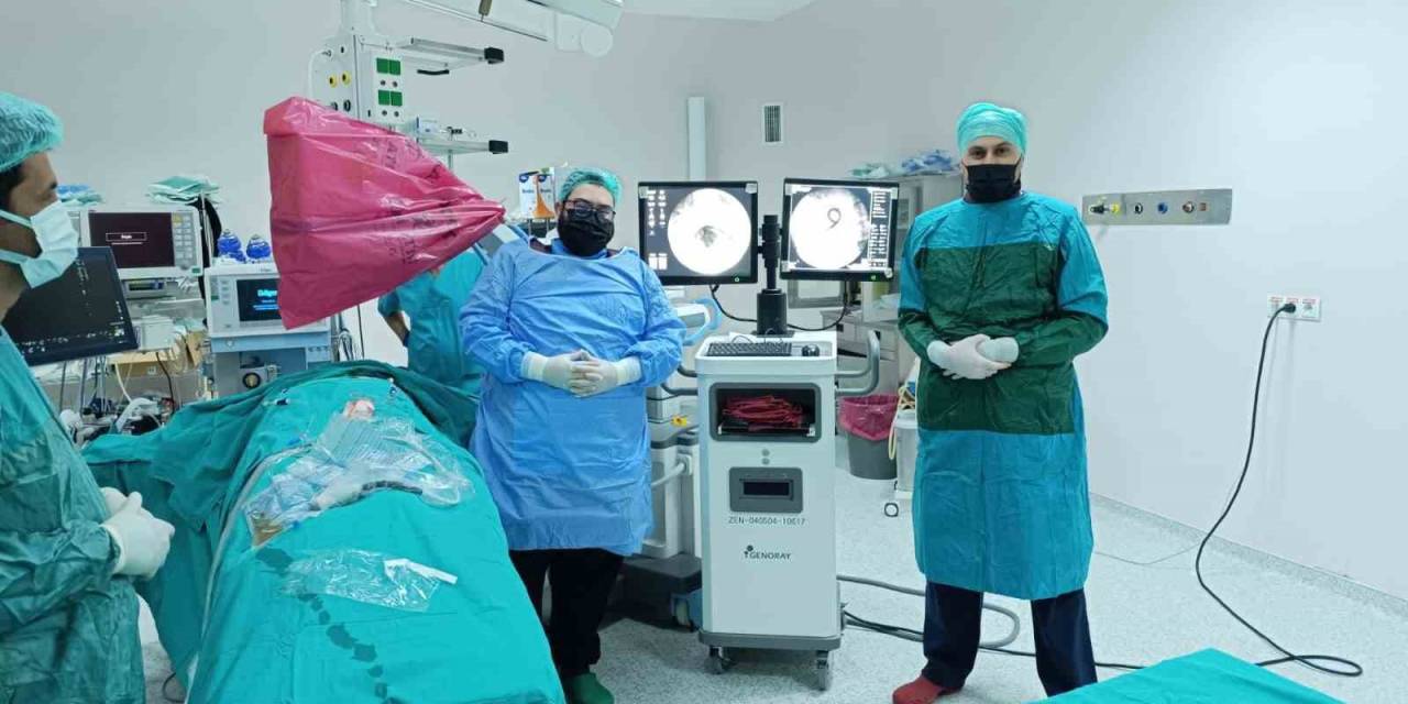 Gölbaşı’nda İlk Defa Perkütan Nefrostomi Takıldı