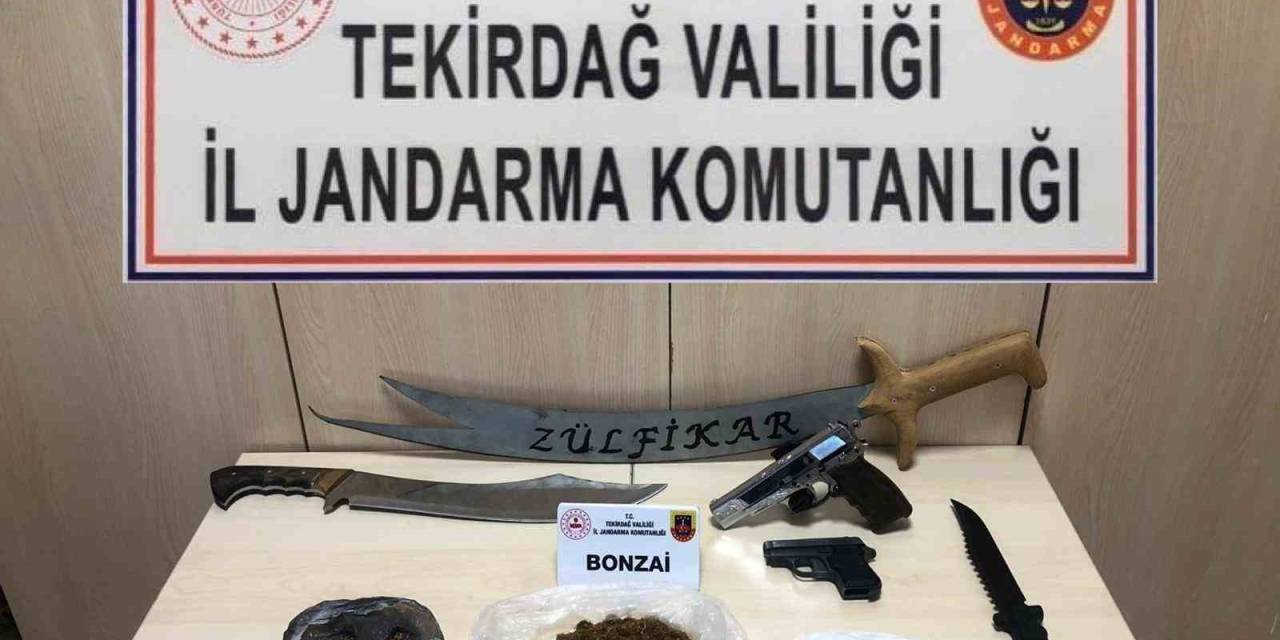 Tekirdağ’da Silah Ve Uyuşturucu Operasyonunda 7 Şüpheli Yakalandı