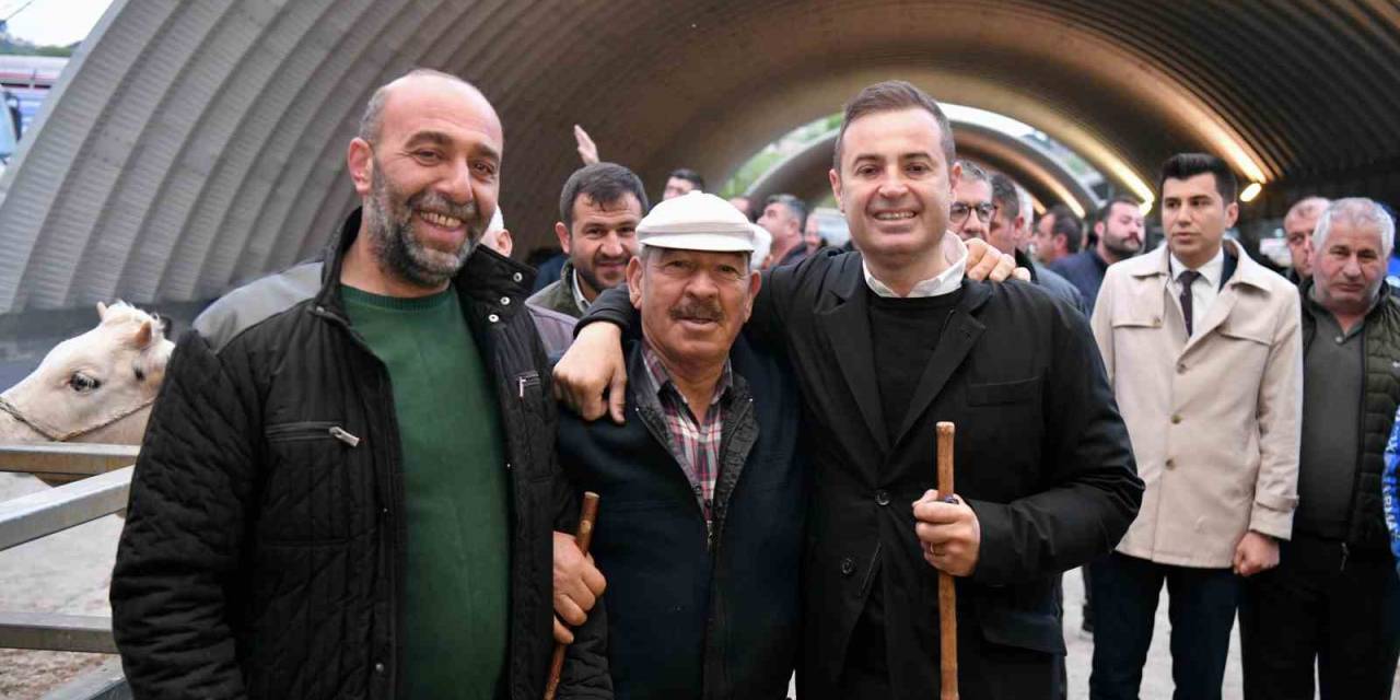 Başkan Akın, Hayvan Pazarının Şartlarını İyileştirecek