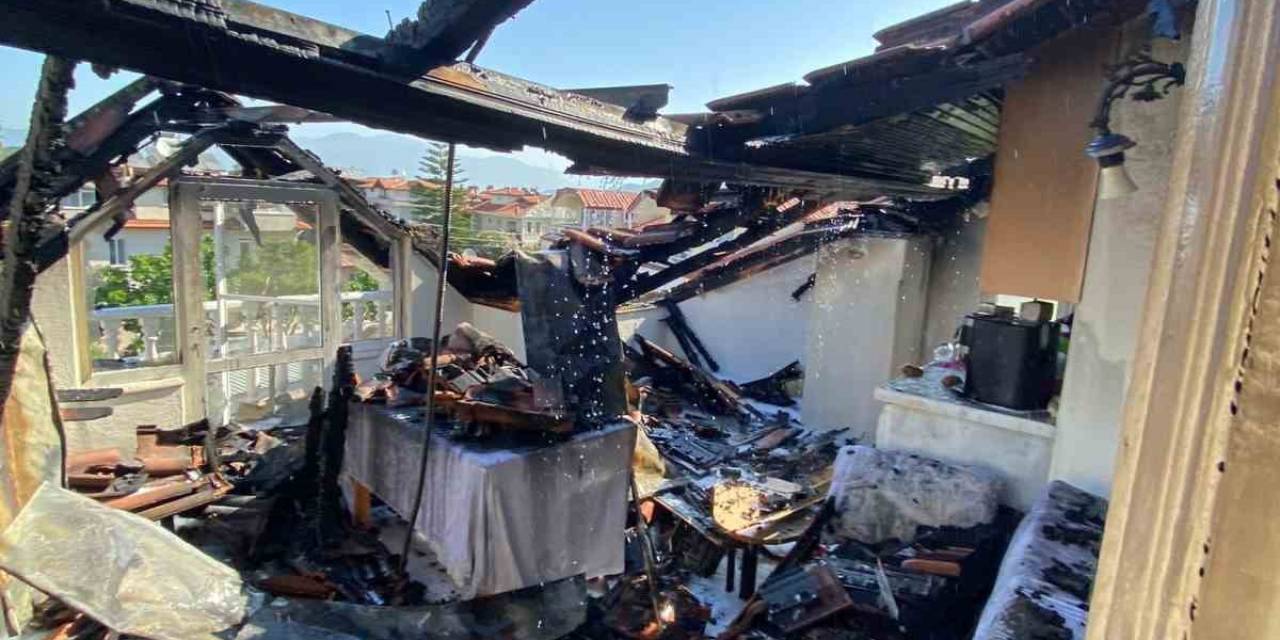 Dalyan’da Otel Yangını