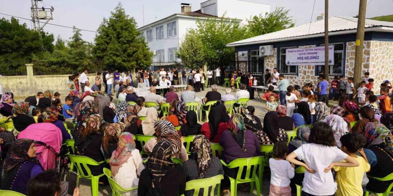 Kuyulu Köyünde Çocuk Ve Kadın Destek Merkezi Kuruldu