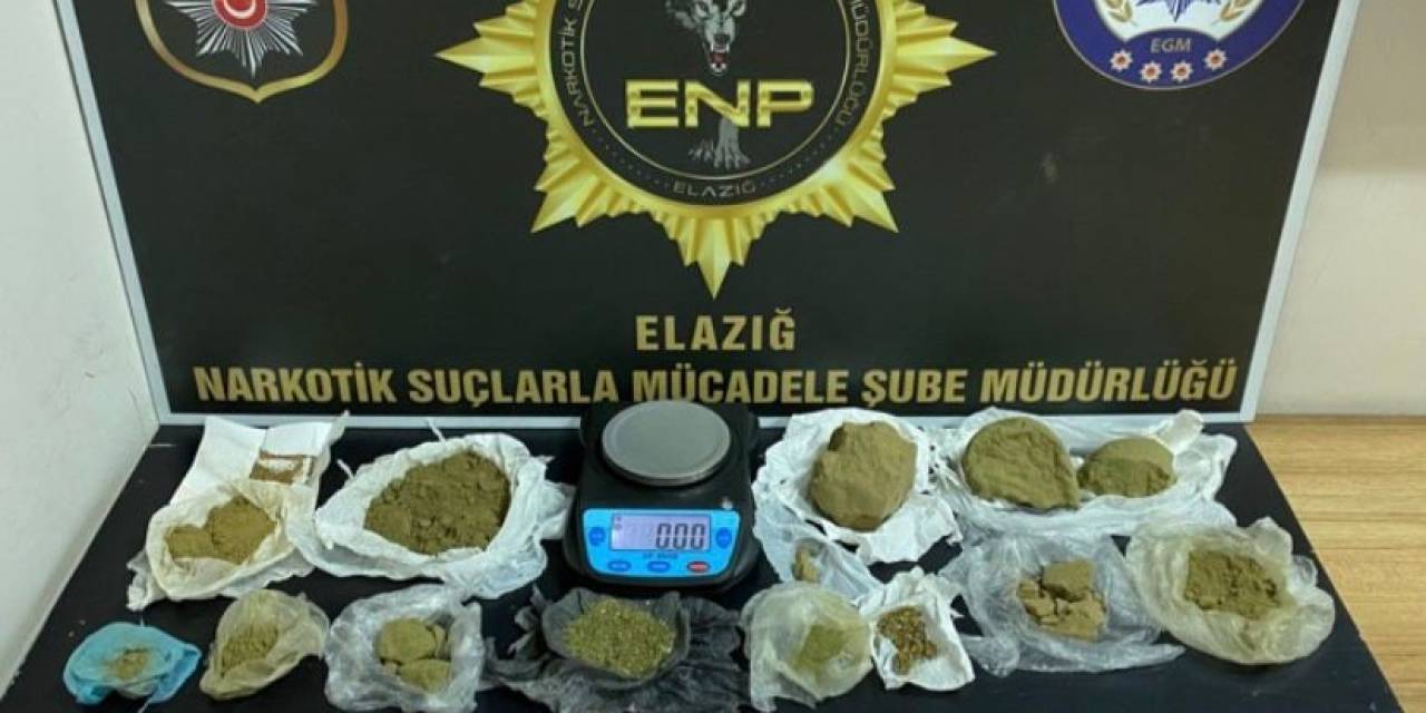 Elazığ’da Uyuşturucu Operasyonu: 3 Şüpheli Yakalandı