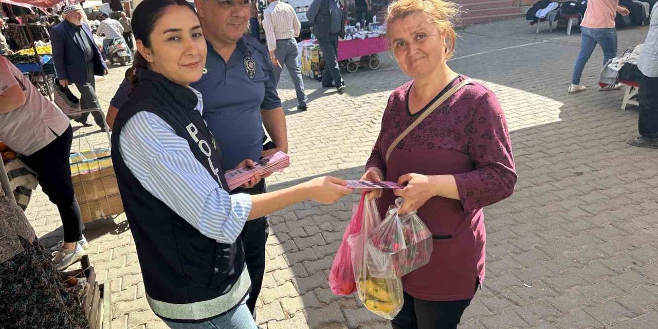 Karacasu’da Polis Ekipleri Vatandaşları Kades Konusunda Bilgilendirdi