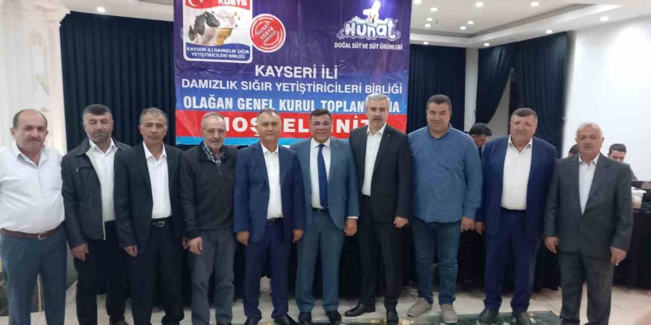 Kayseri Damızlık Sığır Yetiştiricileri Birliği’nde Olağan Genel Kurulu Yapıldı
