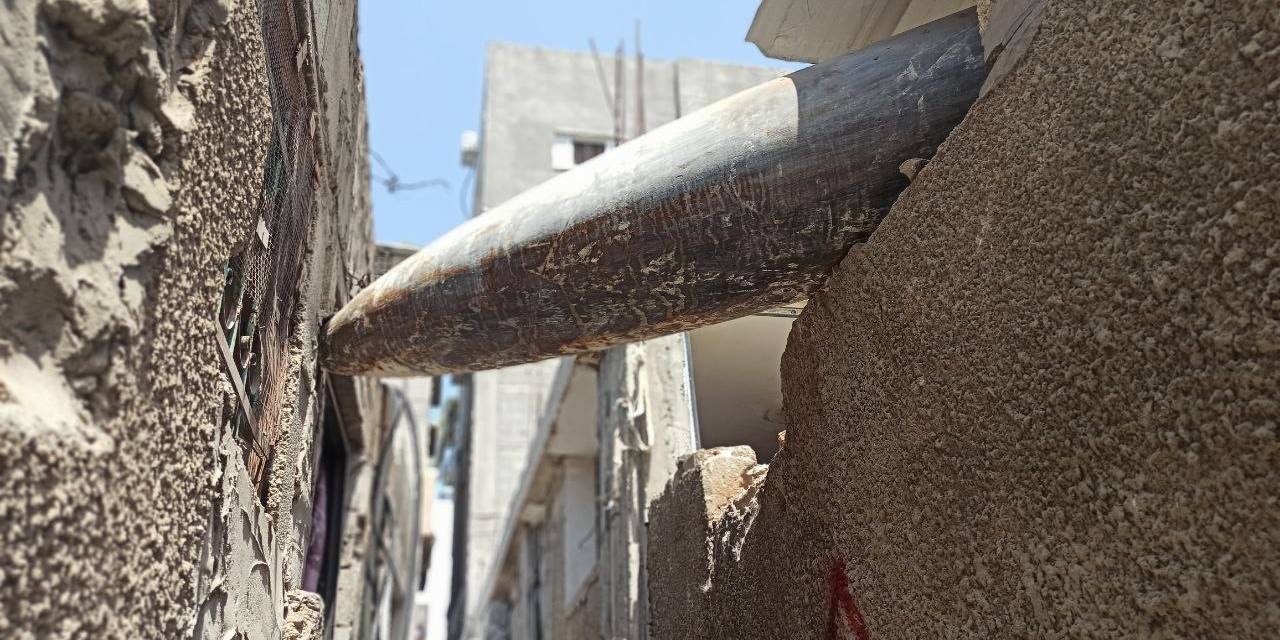 Gazze’de Patlamayan İsrail Füzesi Endişe Saçıyor