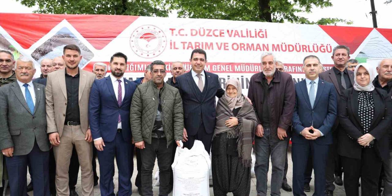 Mısır Üreticisine Gübre Desteği