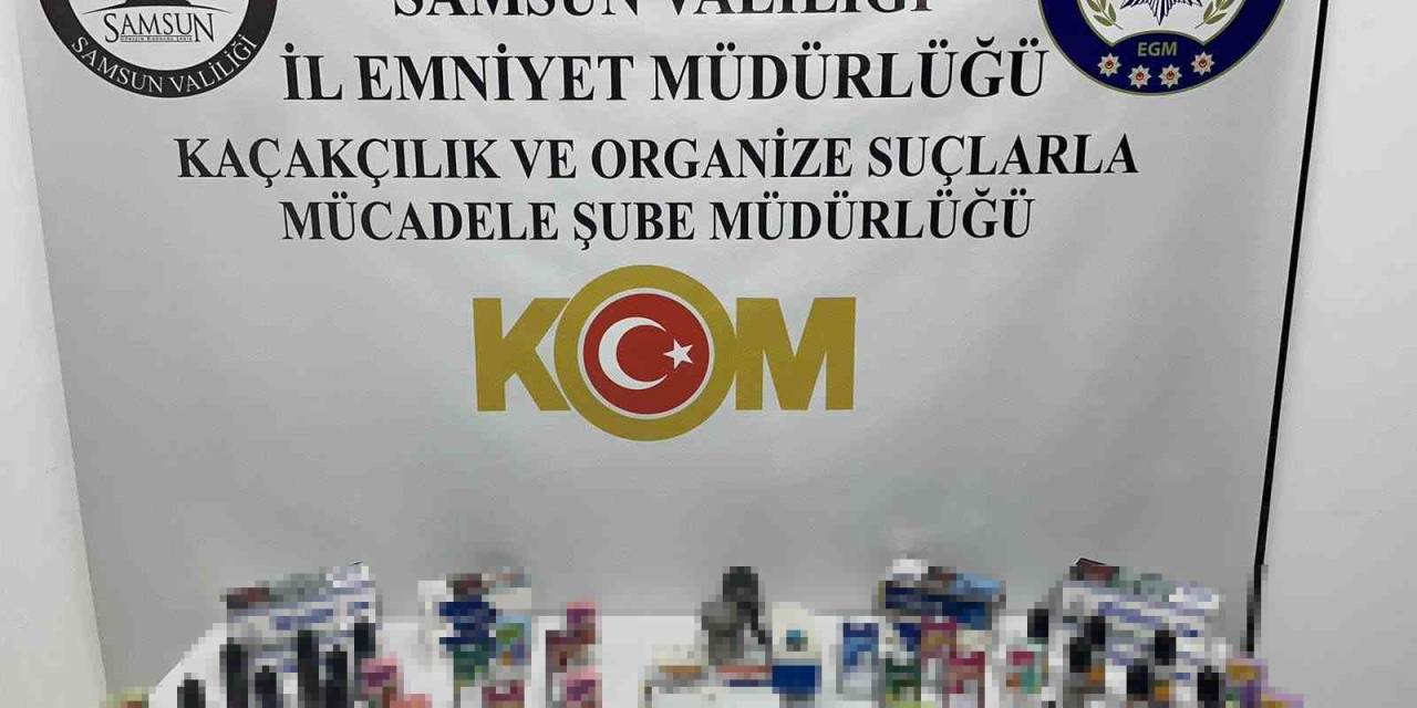 Samsun’da Bin 660 Adet Doldurulmuş Makaron Sigara Ele Geçirildi