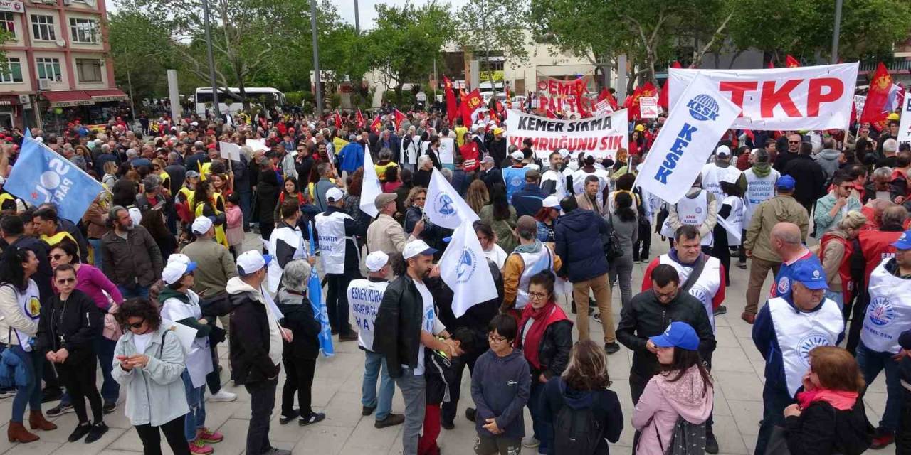 Çanakkale’de 1 Mayıs Coşkuyla Kutlandı