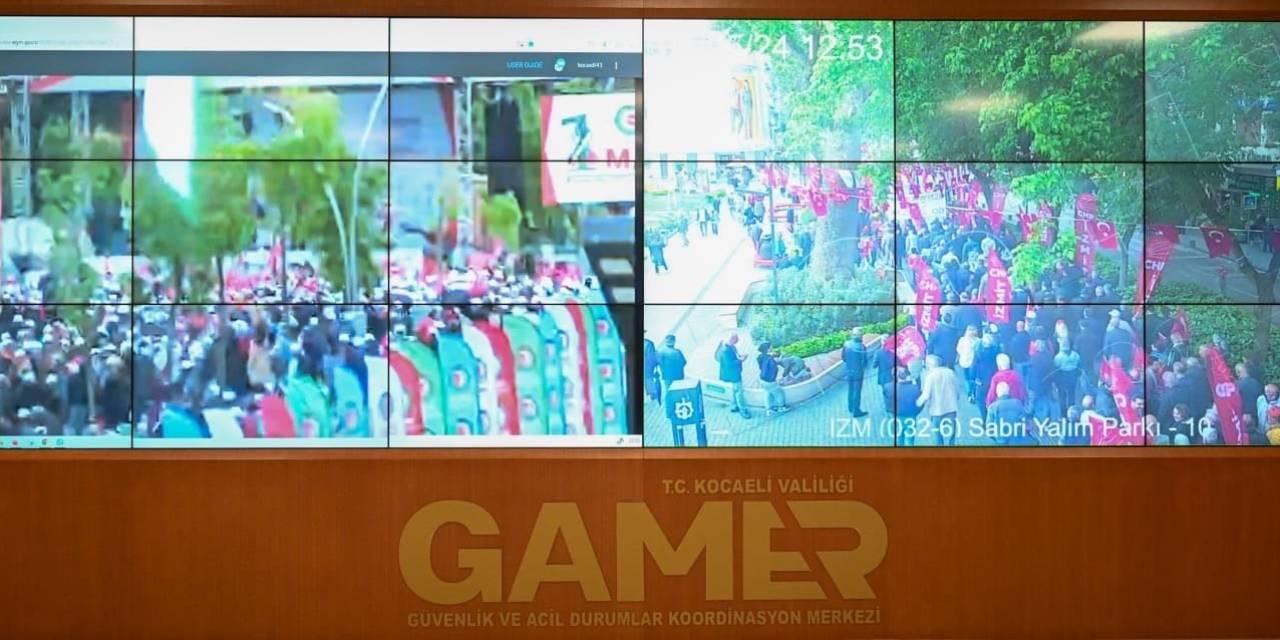 Kocaeli Valisi Yavuz: "1 Mayıs Yürüyüşlerini Gamer’den Takip Ediyoruz"