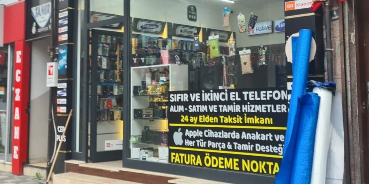 Cep Telefonu Dükkanından 1 Milyon Liralık Telefon Çalındı