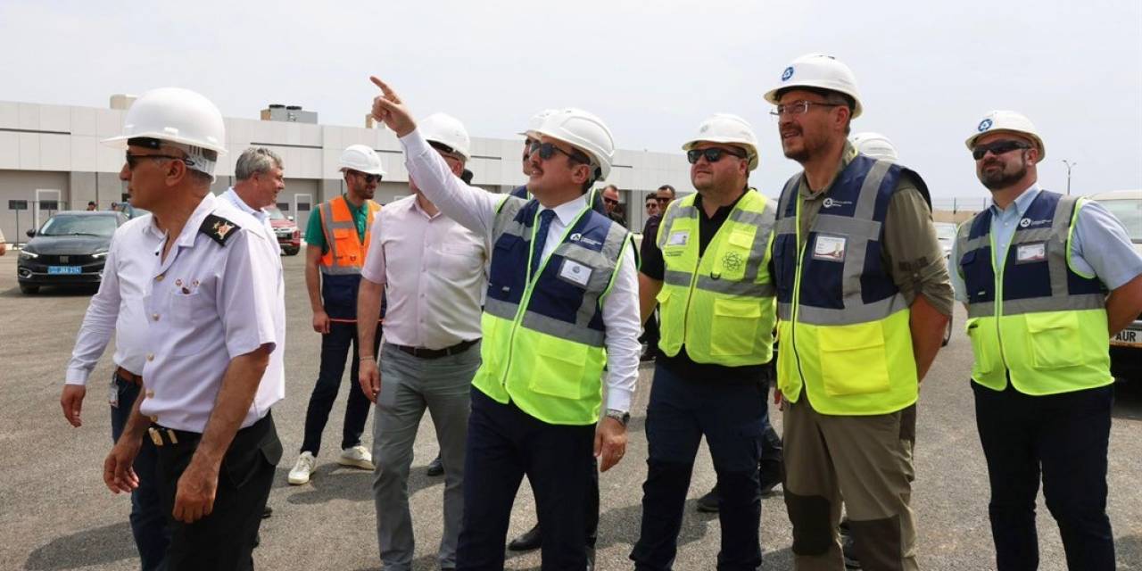 Vali Pehlivan, Akkuyu Nükleer Güç Santrali’ni Ziyaret Etti
