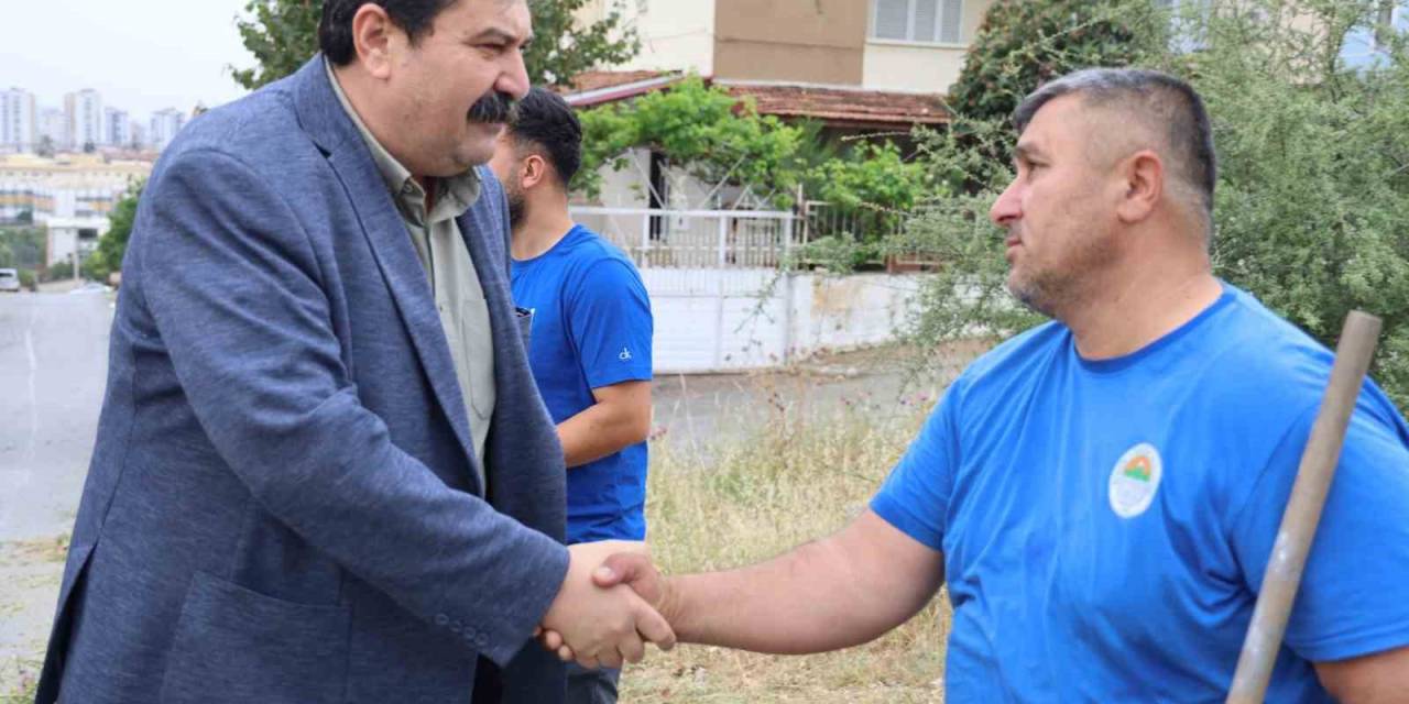 Başkan Yıldız, 1 Mayıs’ta Sahada Çalışan İşçileri Ziyaret Etti