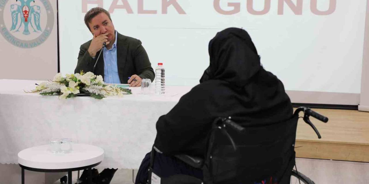 Vali Aydoğdu, "halk Günü"nde 50 Vatandaşı Dinledi