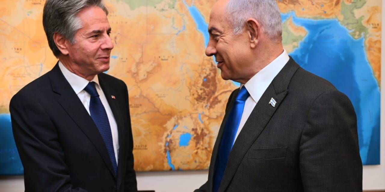 Abd Dışişleri Bakanı Blinken, Netanyahu İle Görüştü