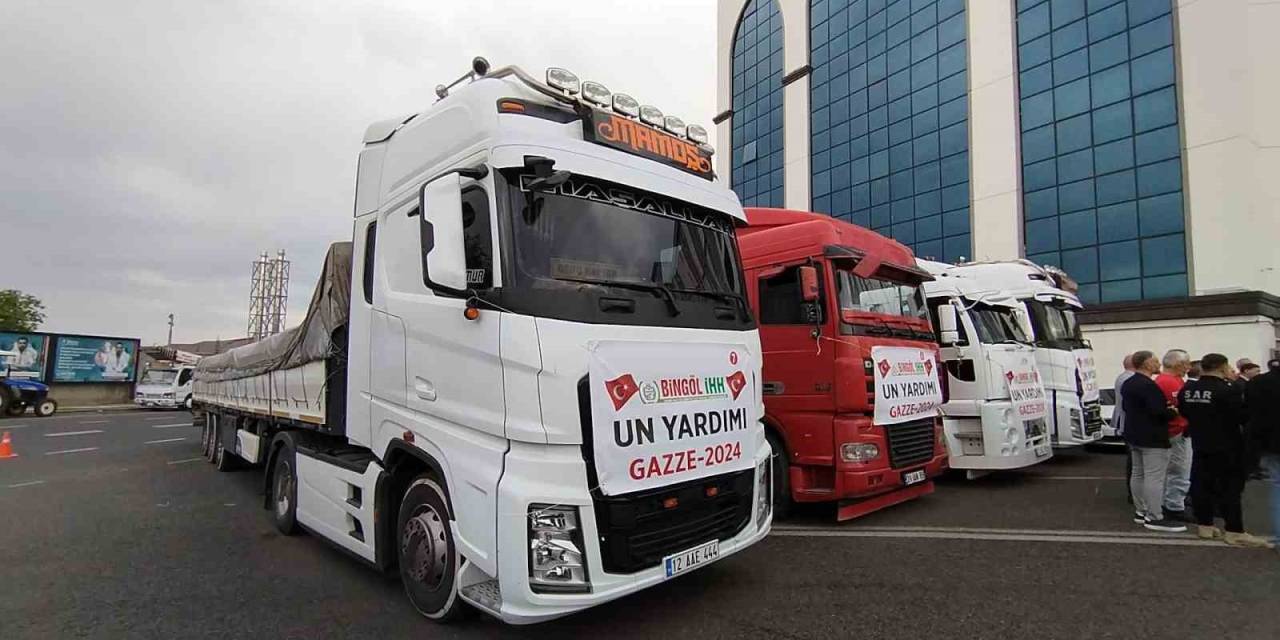 Bingöl’den Gazze’ye Un Yardımı