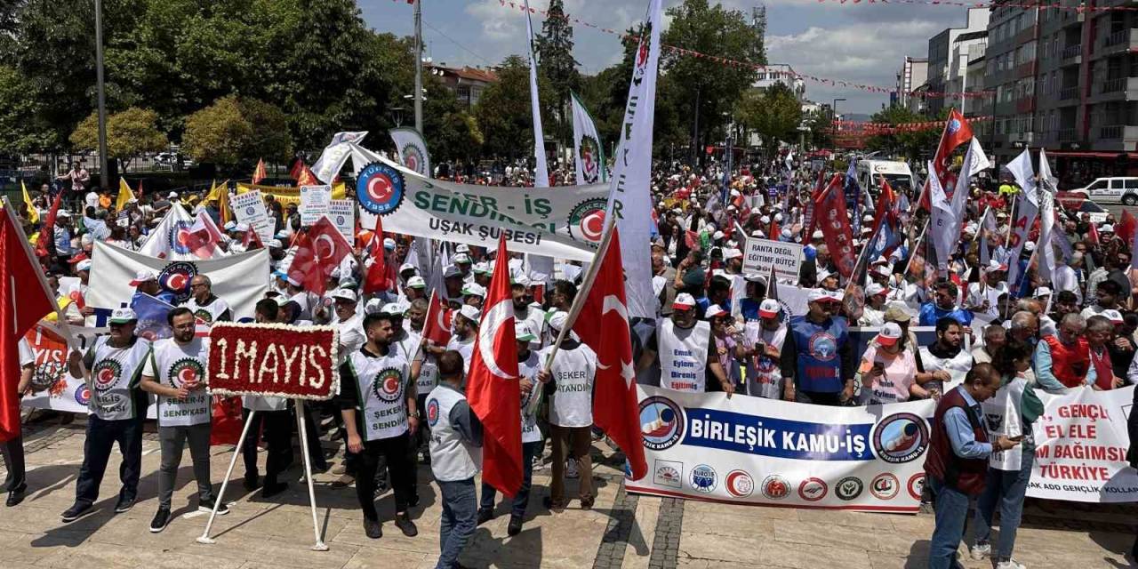 Uşak’ta 1 Mayıs Emek Ve Dayanışma Günü Etkinliklerle Kutlandı