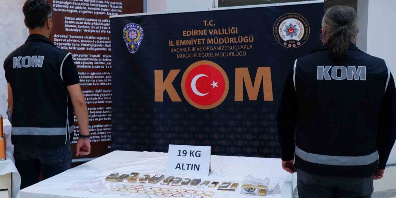 Altın Kaçakçılarına Darbe, 40 Milyon Lira Değerinde Altın Ele Geçirildi