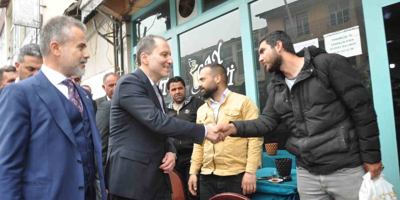 Yeniden Refah Partisi Genel Başkanı Fatih Erbakan’dan Eleşkirt’e ’teşekkür’ Ziyareti